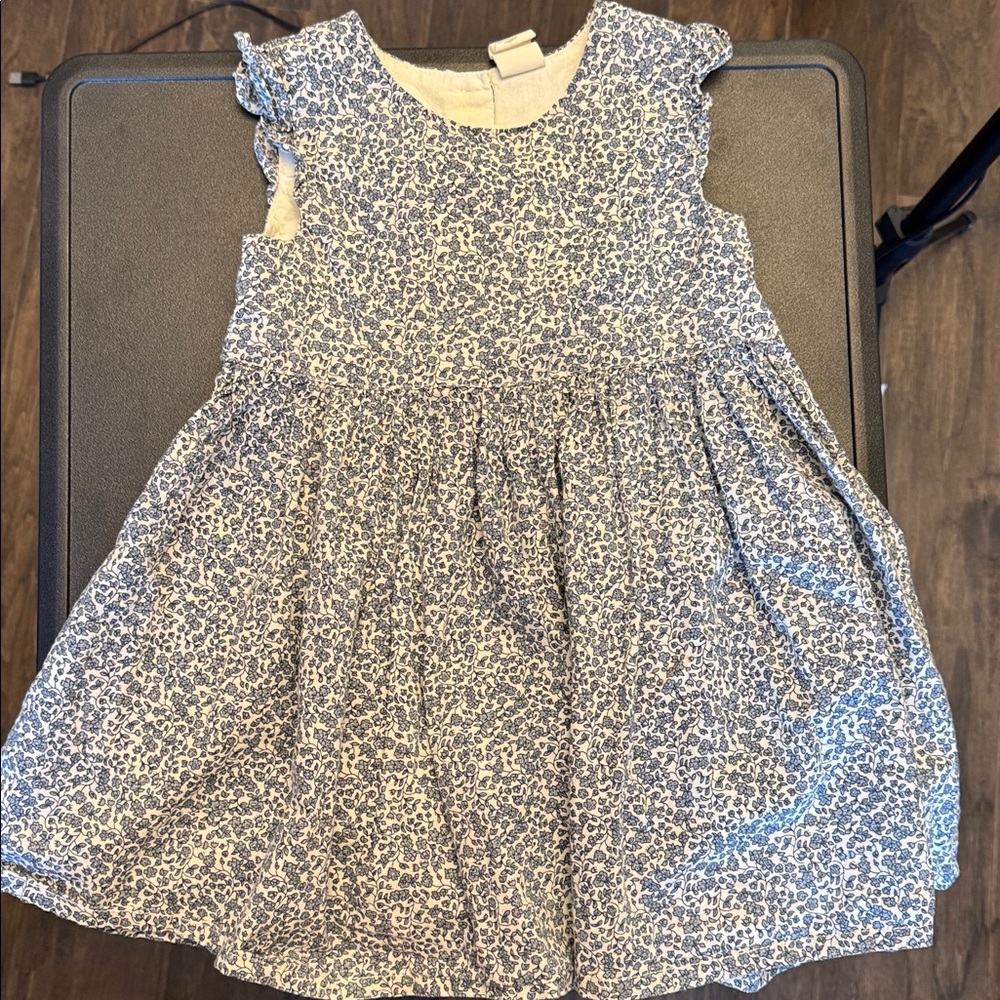 H&M Blue and White Kids Dress